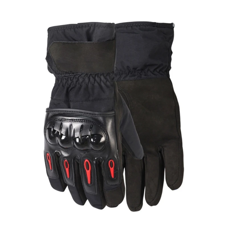 

Full Finger Winter Motorcycle MTB-Warm Gloves Touchscreen Anti Slip Windproof Thermal for Texting Running Cycling Skiing