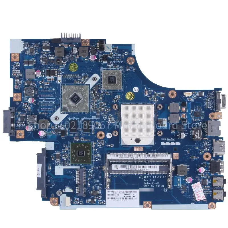 5551G, 5552G, Laptop Mainboard, 216-0774007, 216-0772000, SOCKET S1, DDR3, Novo