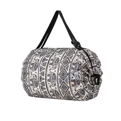 Foldable Oxford Fabric Shopping and Travel Bag (A86T4)