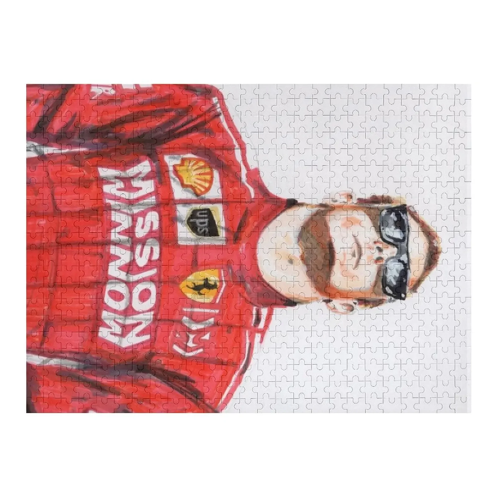 Kimi Raikkonen Jigsaw Puzzle Custom Wood Wooden Animal Wooden Decor Paintings Puzzle 1 32 scale bburago sf15 t sf15t 7 kimi raikkonen racer the iceman diecasts