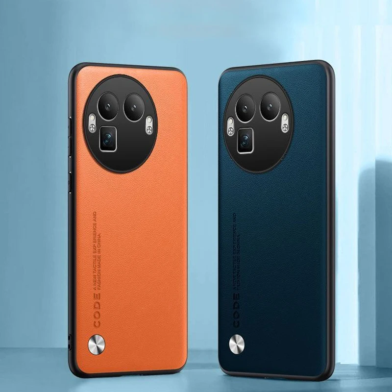 Premium PU Leather Phone Case with Silicone Full Camera Protection