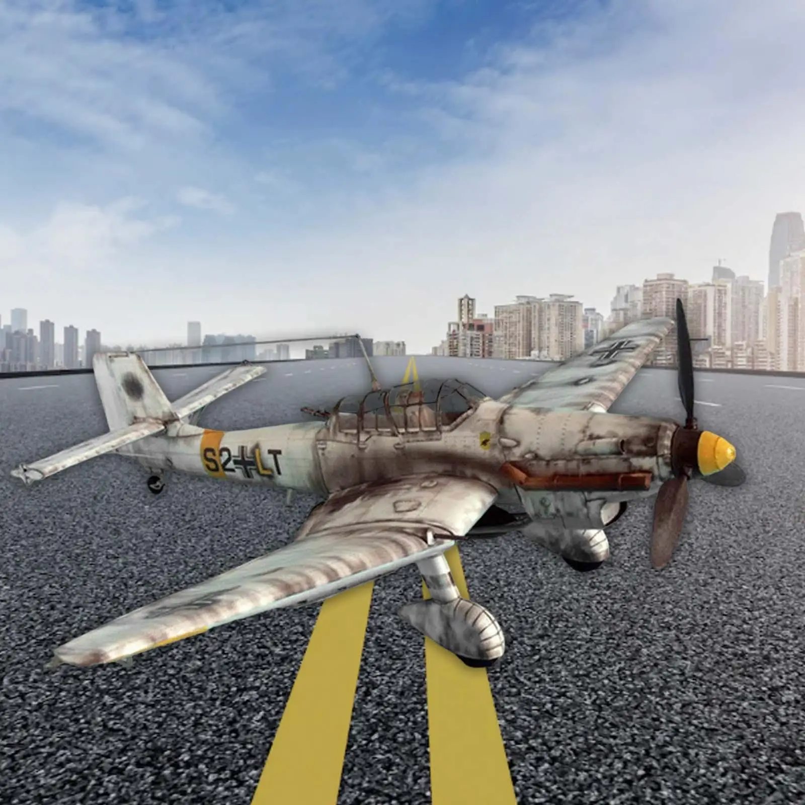 1:33 Scale 3D Fighter Assembling Papercraft Model Kits for Adults