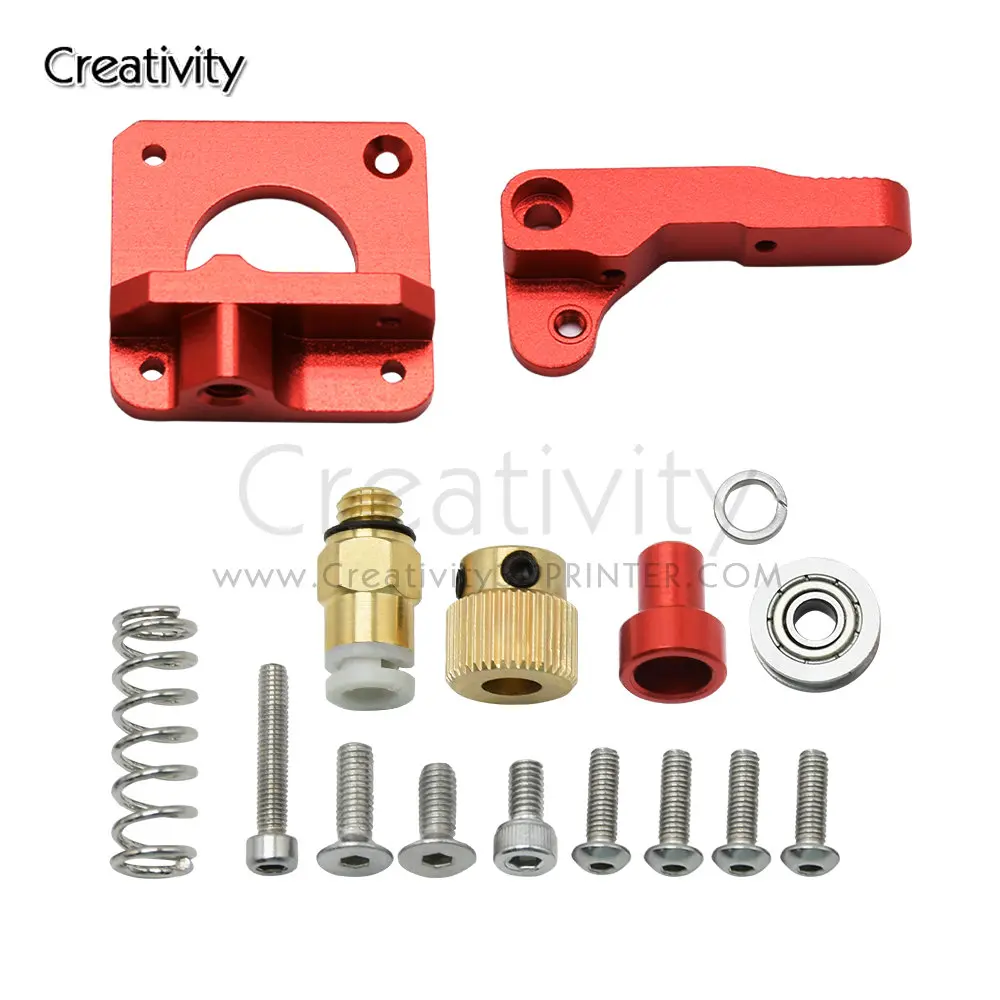 CR-10 Extruder Upgraded Replacement Aluminum MK8 Drive Feed 3D Printer Extruders For Ender 3 CR-7 CR-8 CR-10S