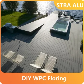 WPC Wood-Plastic Composite Decking Flooring 1