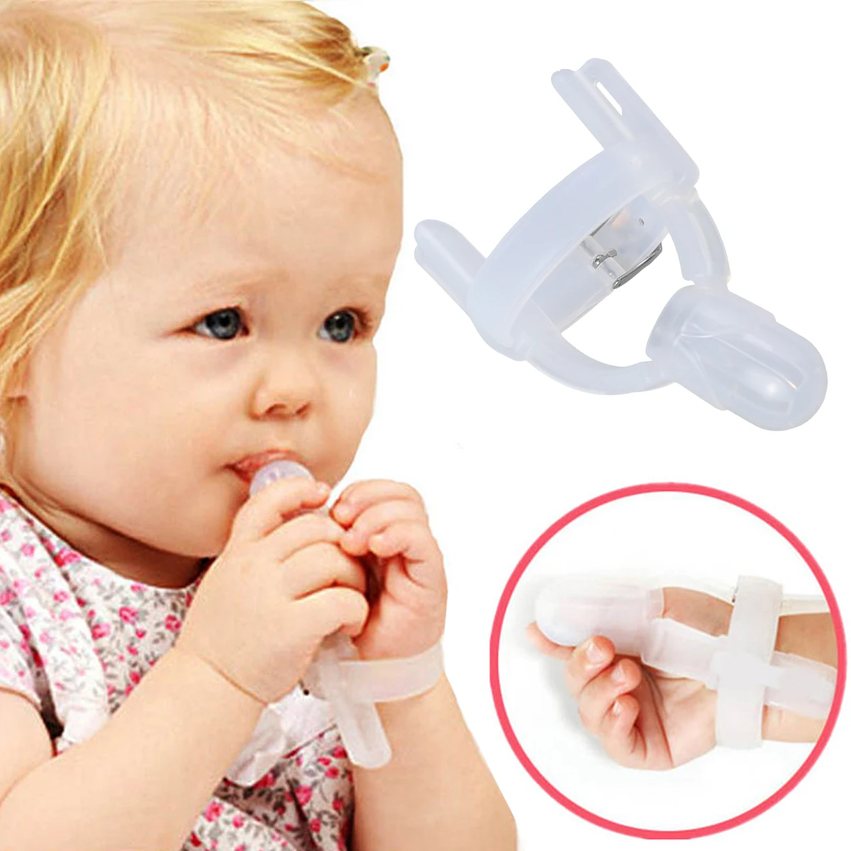 Thumb Sucking Protector Child Toys Teething Biting Prevention