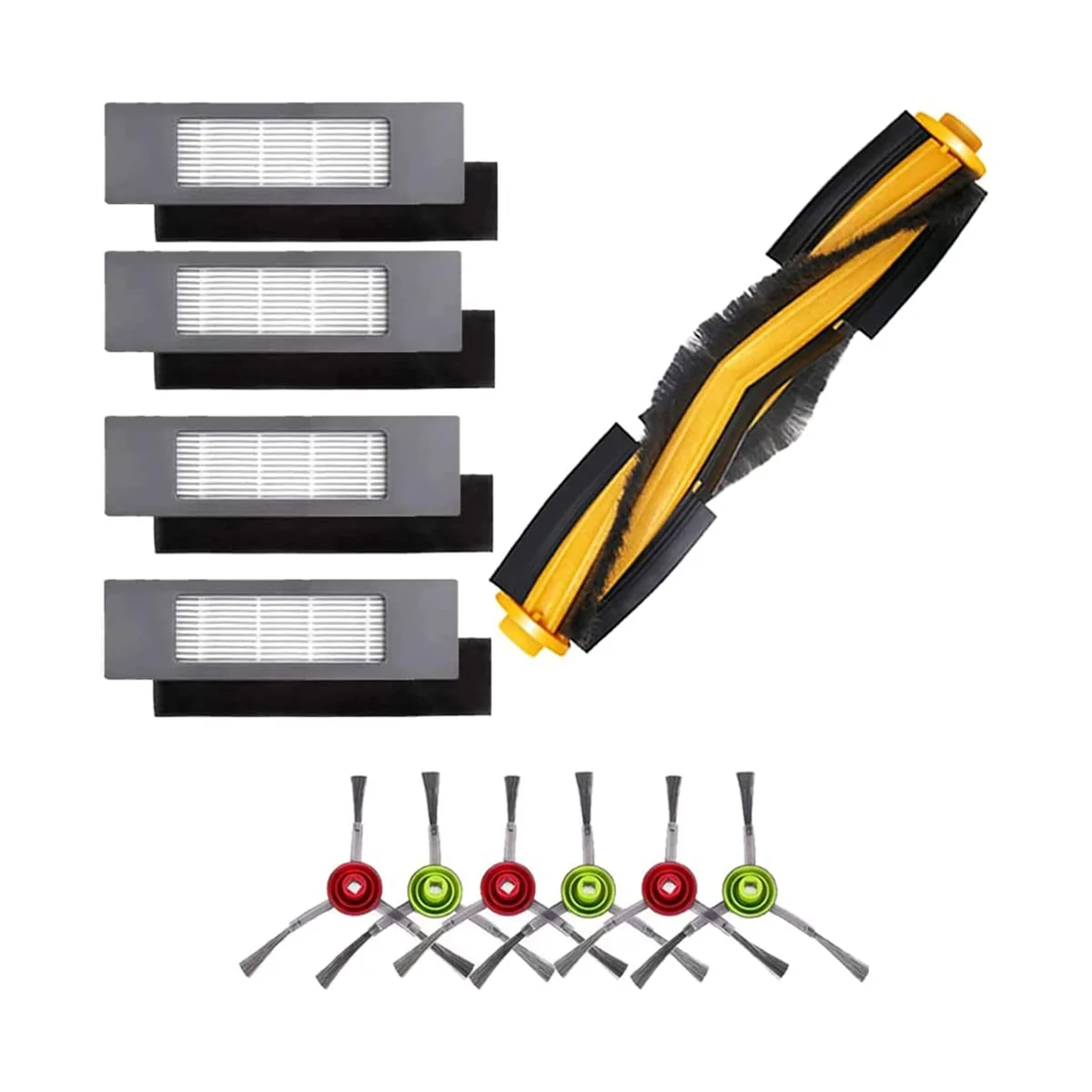 

Аксессуары для Deebot N8 T8 1 основная щетка 4 фильтра 6 боковых щетки для T8 N8 Ozmo 950 920 Замена
