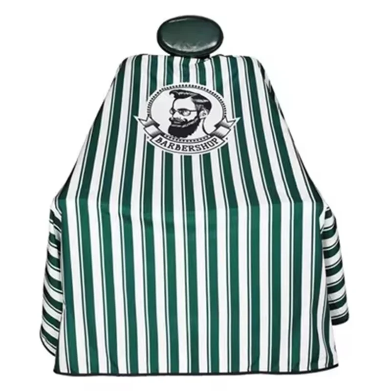Hairdressing Coth Pattern Cutting Hair Waterproof Cloth Salon Barber Cape Professional Hair Stylist Retro Aprons Haircut Cape