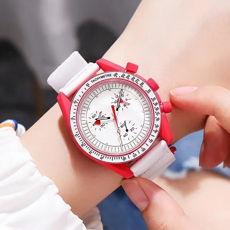 

40MM PLANET TOP LUXURY ORIGINAL BRAND MOON WATCH PLASTIC CASE MARS NEPTUNE VENUS MERCURY SUN CLOCK WATCHES FOR MEN GIFT