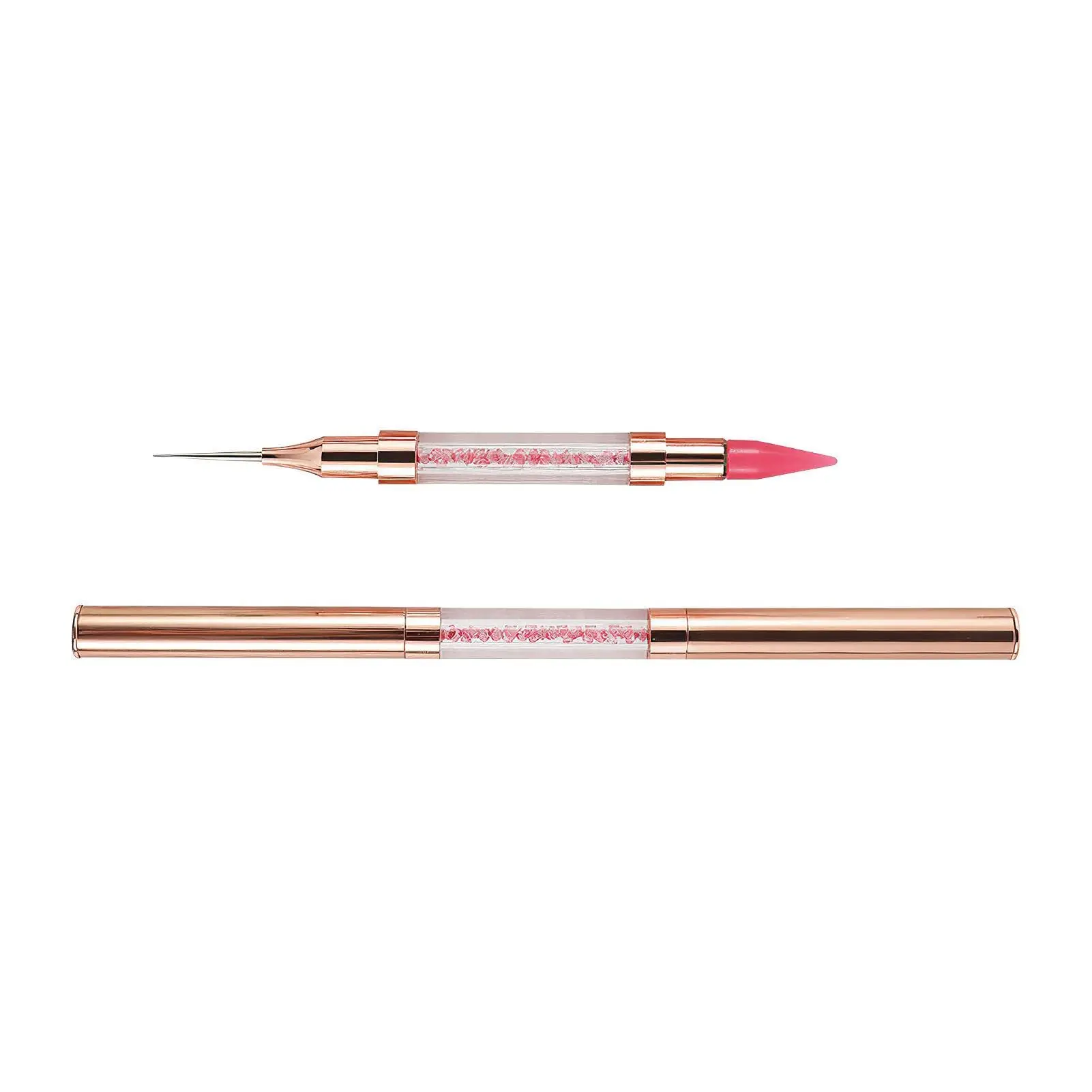 Wax Pencil for Rhinestones,Acrylic Handle Rhinestone Applicator Double Head Dotting Pen Jewel Rhinestone Picker Tool 5