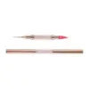 Wax Pencil for Rhinestones,Acrylic Handle Rhinestone Applicator Double Head Dotting Pen Jewel Rhinestone Picker Tool 5