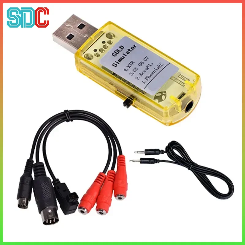 Simulateur de Vol RC 30 en 1 - Multicolore, Léger 142g