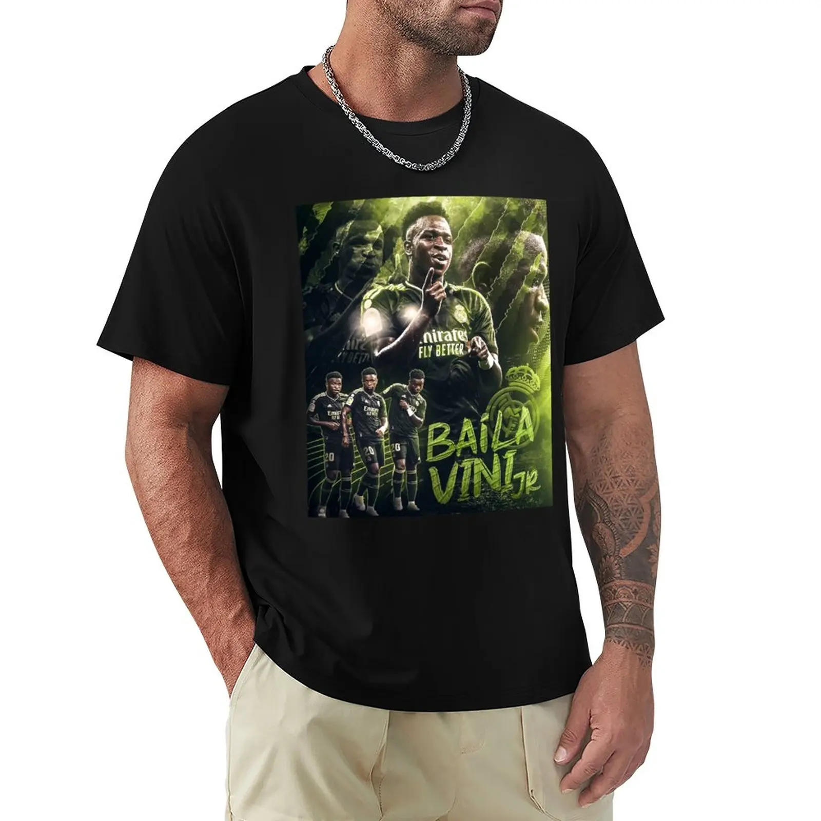 

Wallpaper Vinicius jr T-Shirt graphic t shirts vintage clothes Tee shirt oversized t shirts mens t shirts