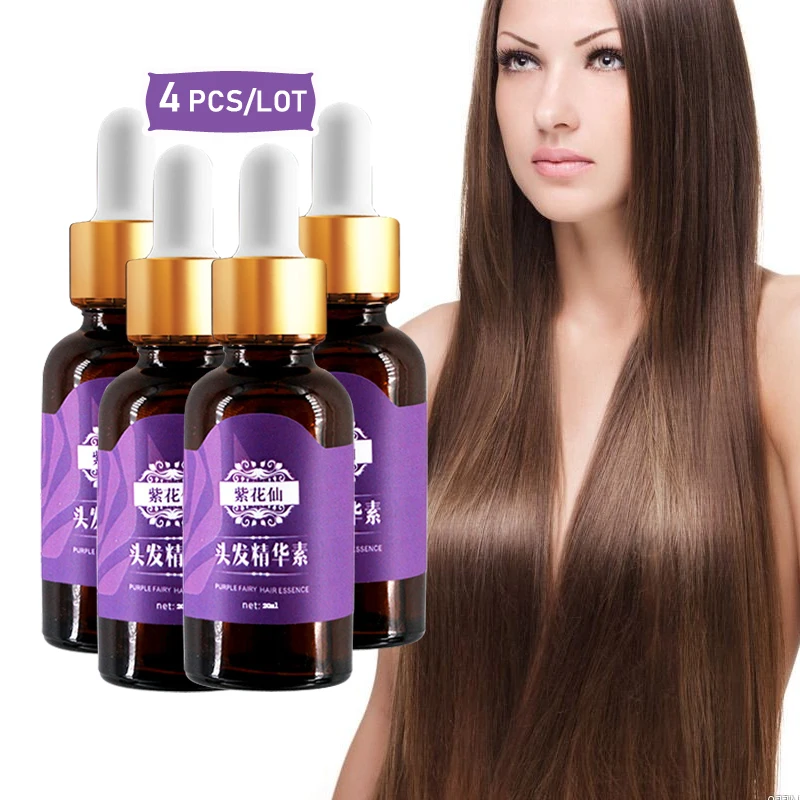 

4pcs/lot New Hair Growth Serum Essential Oils Hair Loss Treatment For Thinning Hair Products Health Care Beauty for Men Women