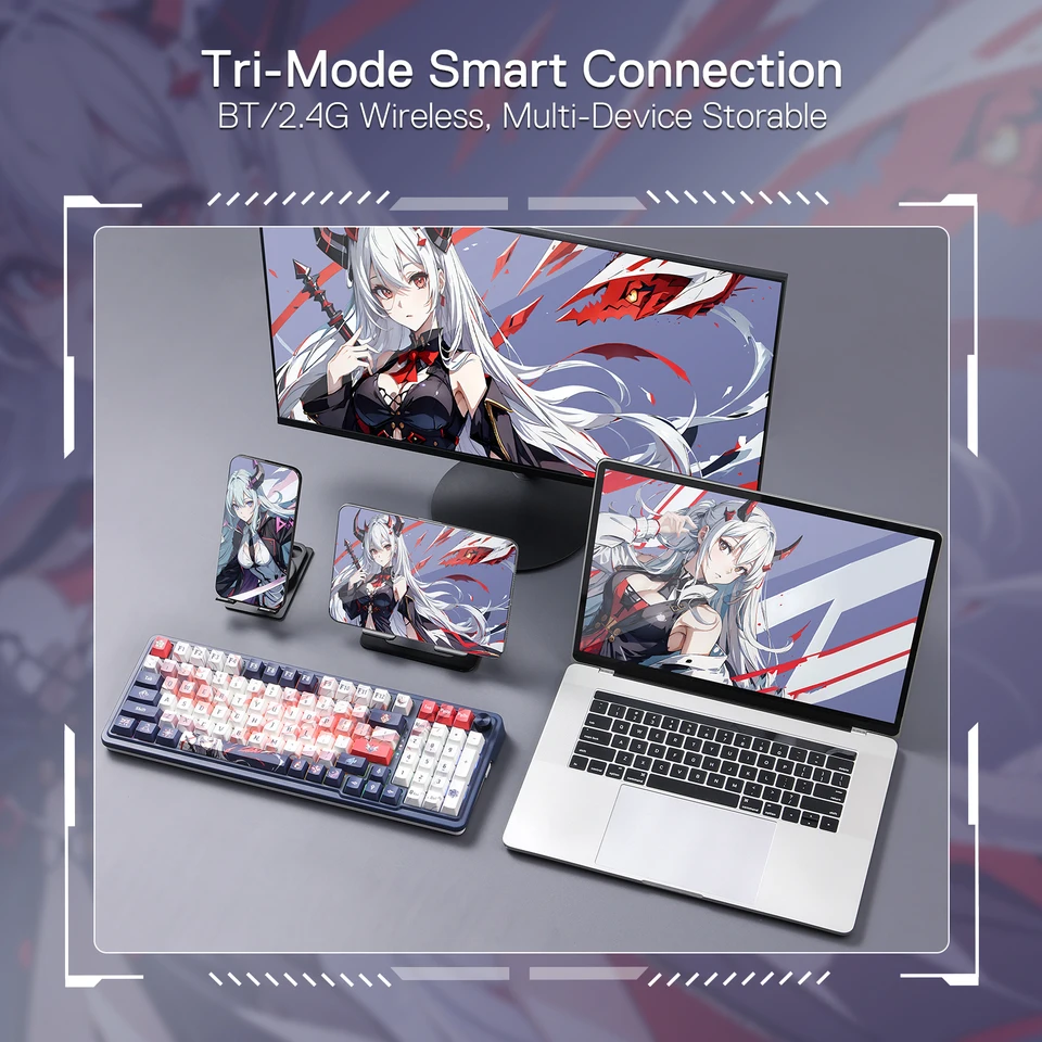 Redragon Wireless RGB Mechanical Gaming Keyboard