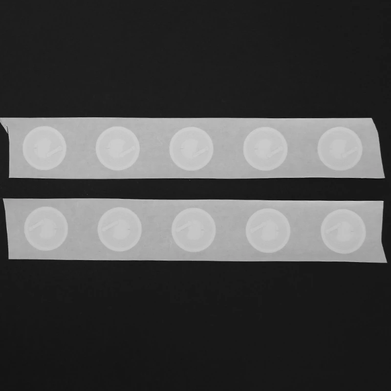 

Наклейки NTAG215, клейкие метки 504 байта, блокировка быстрого чтения и записи для прикладного программного обеспечения 10