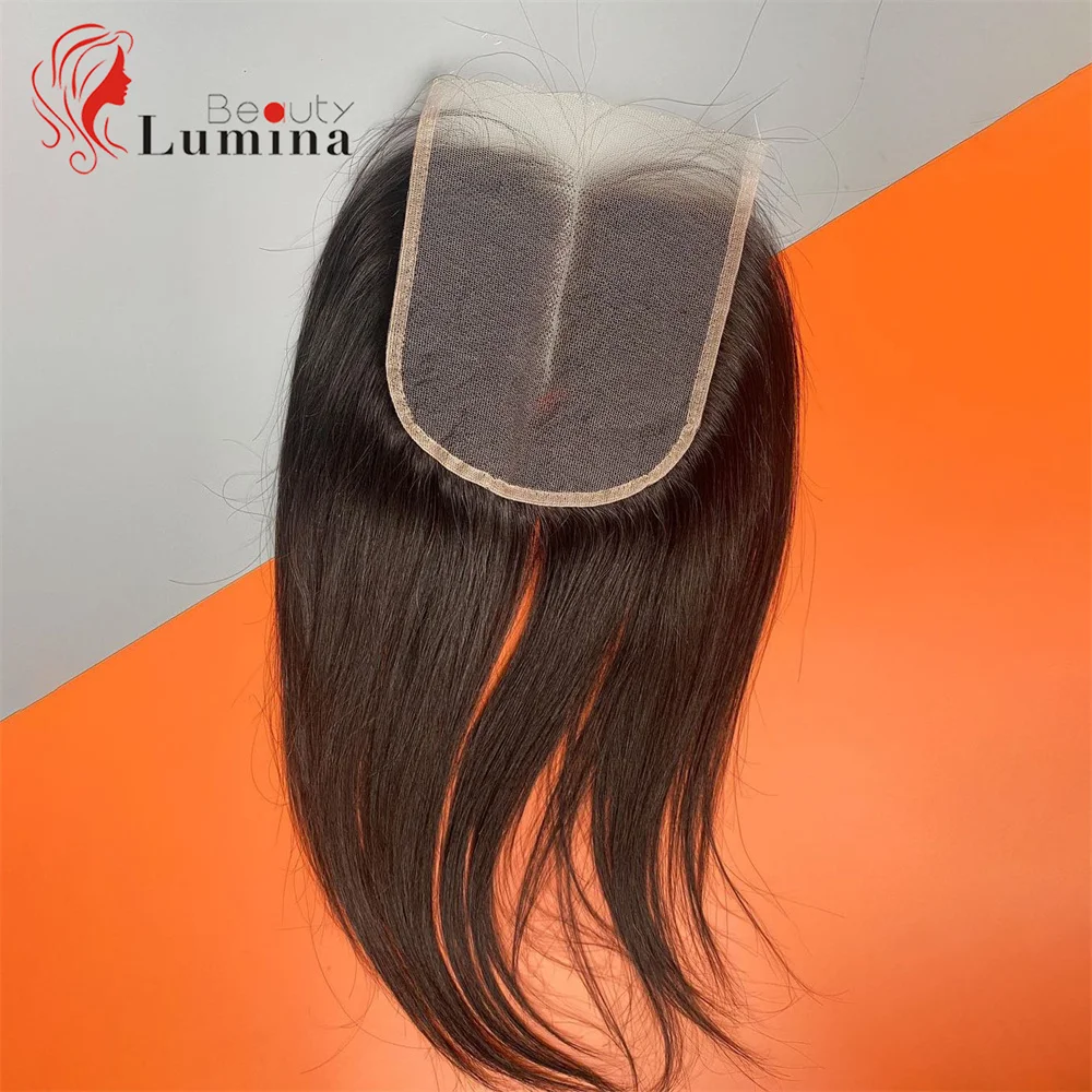 4x4 Lace Closure Only Straight Human Hair Real HD Transparent Lace Frontals 4x4 Closure Straight 100% Human Hair 8-16inches
