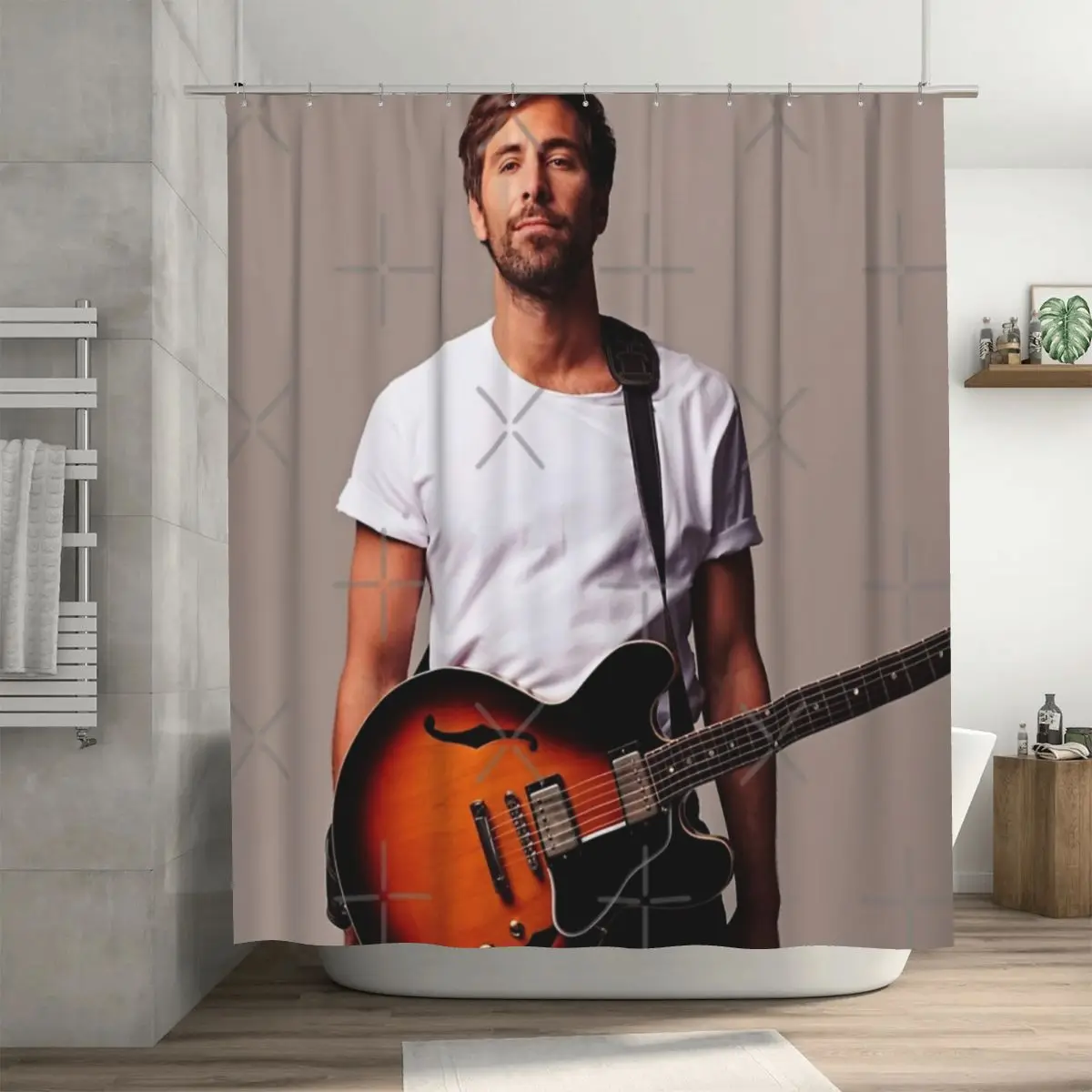

Max Giesinger душевая занавеска 72x72 дюйма с крючками индивидуальный узор защита конфиденциальности