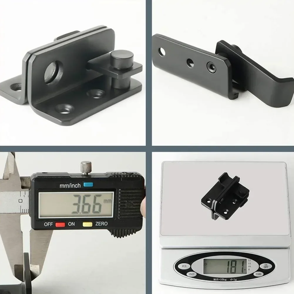 Description Picture 5 of itemSliding Barn Door Latch For Locking Sliding Right Angle Door Lock Gate Bolt Cabinet Closet Antitheft Security Window Door Lock