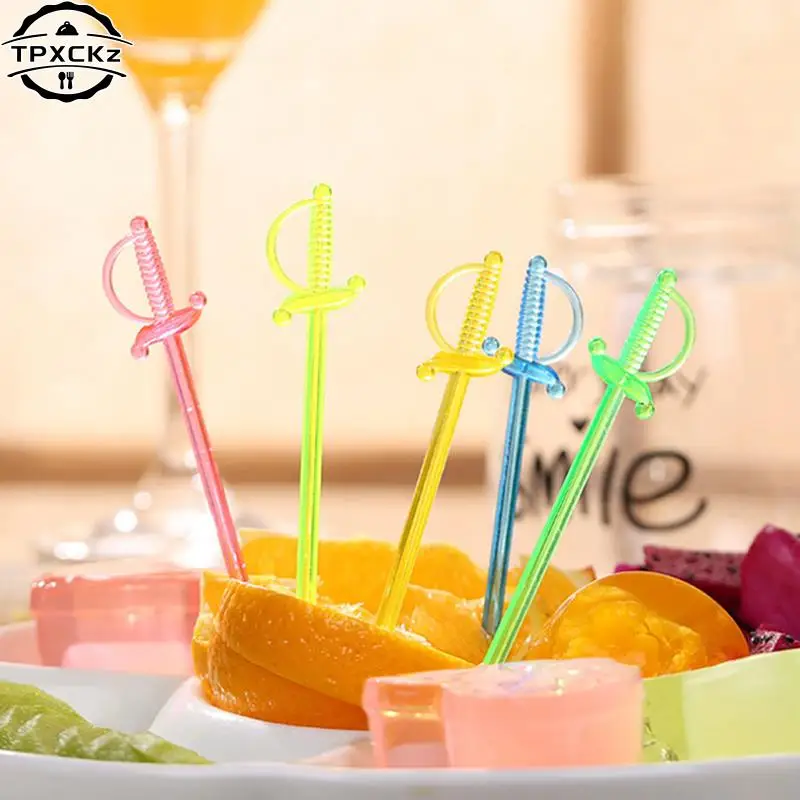 50/100pcs Plastic Night-club Drink/wine Decor Coconut Tree Cocktail Swizzle Sticks Drink Stirrer Coffee Muddler Puddler HOT SALE