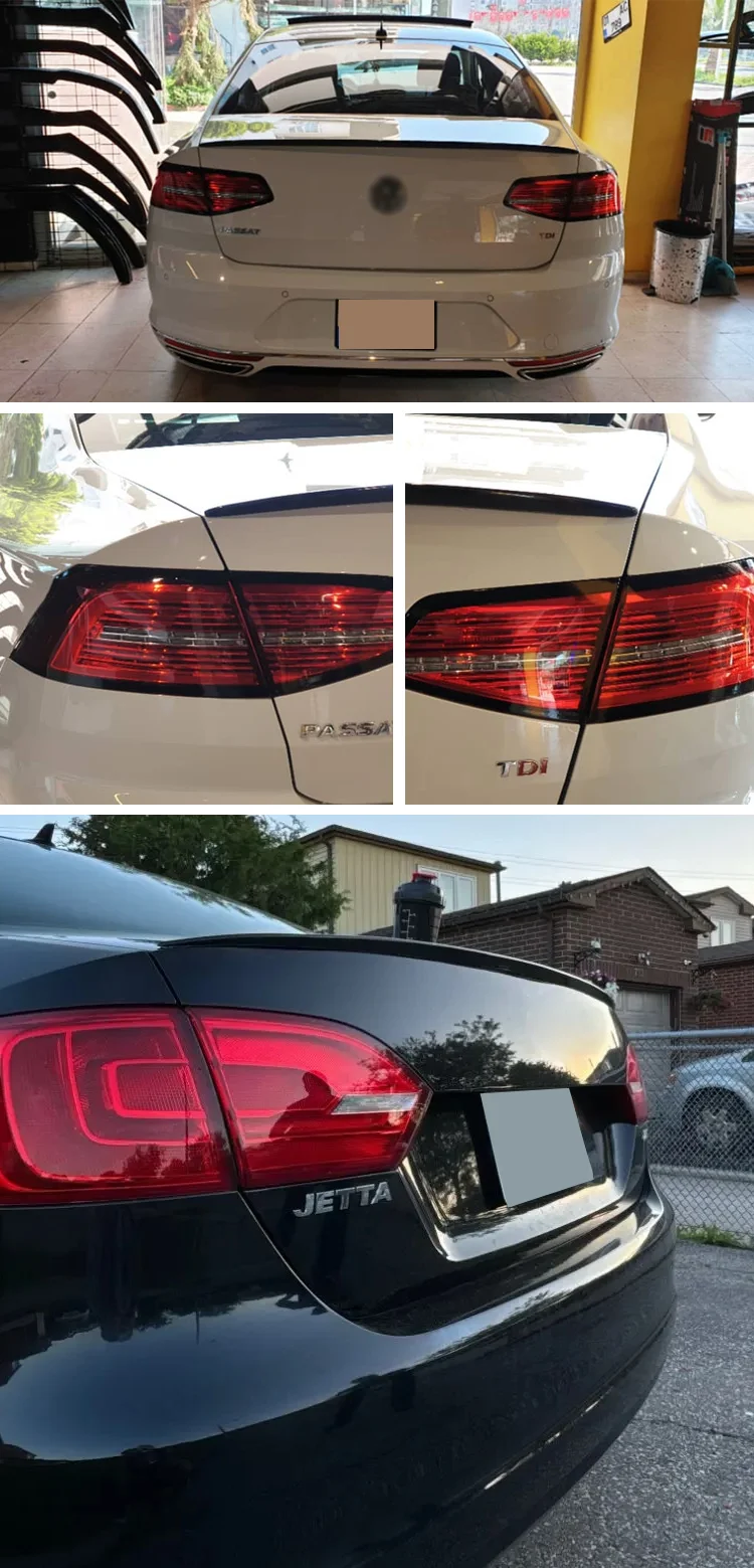 Rear Wing Trunk Spoiler Lip Image 3
