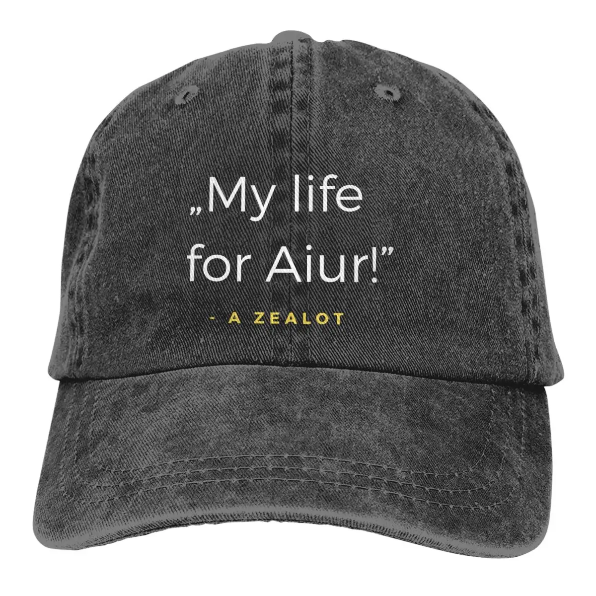 Summer Cap Sun Visor My Life For Aiur A Zealot Hip Hop Caps StarCraft Race Strategy Game Cowboy Hat Peaked Hats |