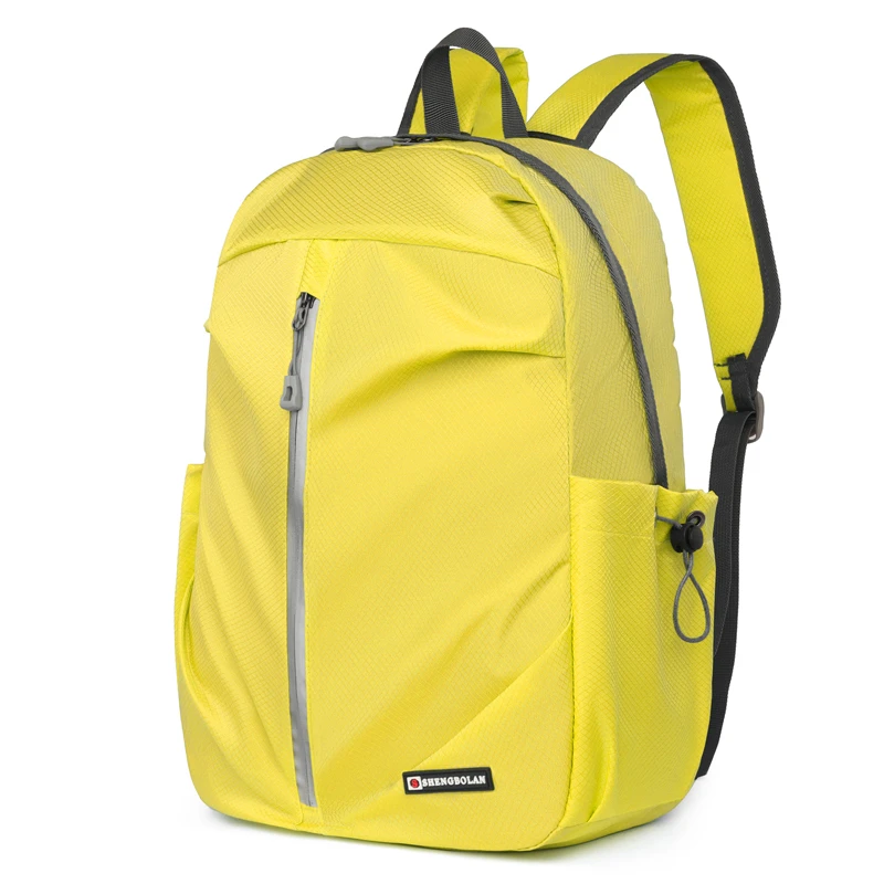 Outdoor sports shoulder bag, ultra light and large capacity folding backpack, hiking backpack suitable for hiking, cycling, and