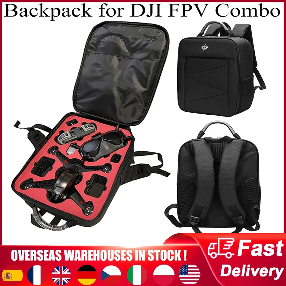 Custodia da trasporto per DJI Neo RC Goggles N3 Borsa a tracolla protettiva EVA Organizzatore portatile per accessori, telecomando e batterie