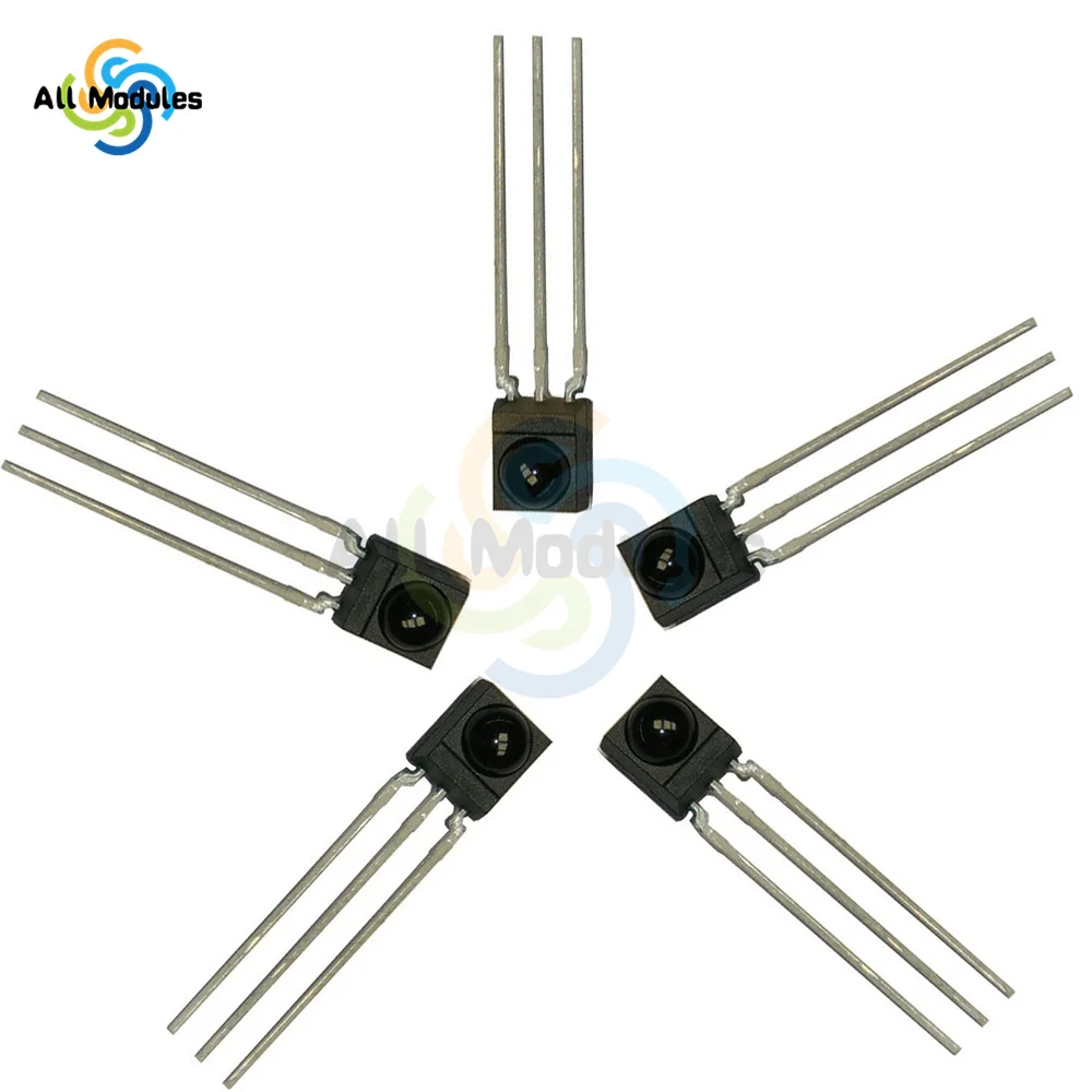 TSOP31238 VISHAY - Integrated IR Receiver | 38kHz; 2.5÷5.5V; 45 - Foto 7