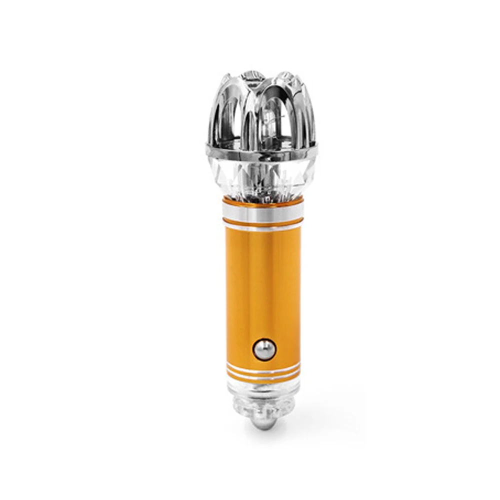 Mini 12V Car Air Purifier Freshener Negativeion Generator Ozone Ionizer Diffuser Air Anion Oxygen Bar USB Cigarette Lighter