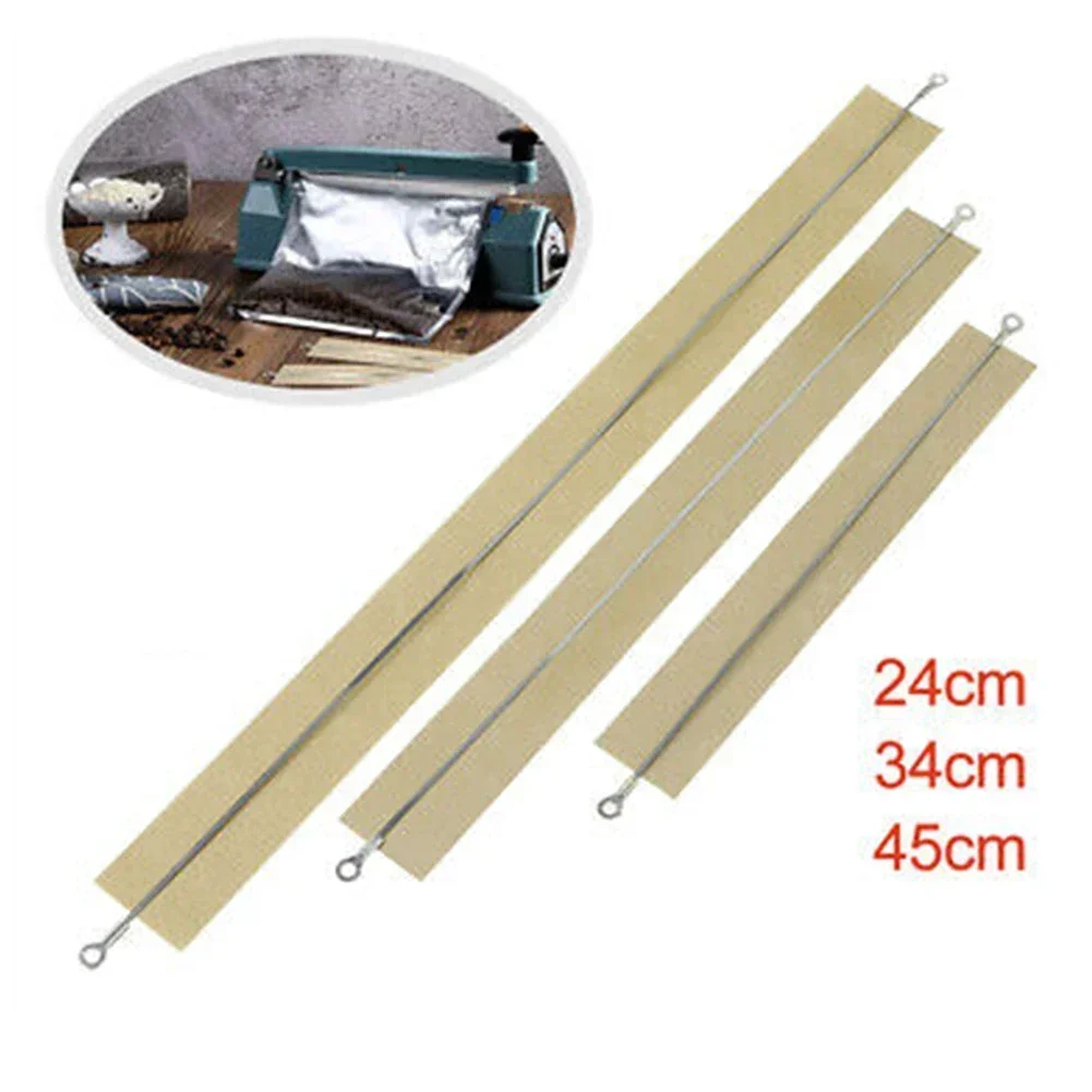 유용한 기계 임펄스 실러 열선 요소 스트립 씰링 고온 천, 가열 와이어 포함, 200mm, 300mm, 400mm