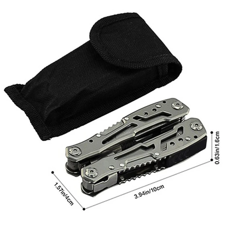 Multi Function Tool Creative 15 IN 1 Multi Tools Folding Pliers Camping Outdoor Survival with Nylon Bag