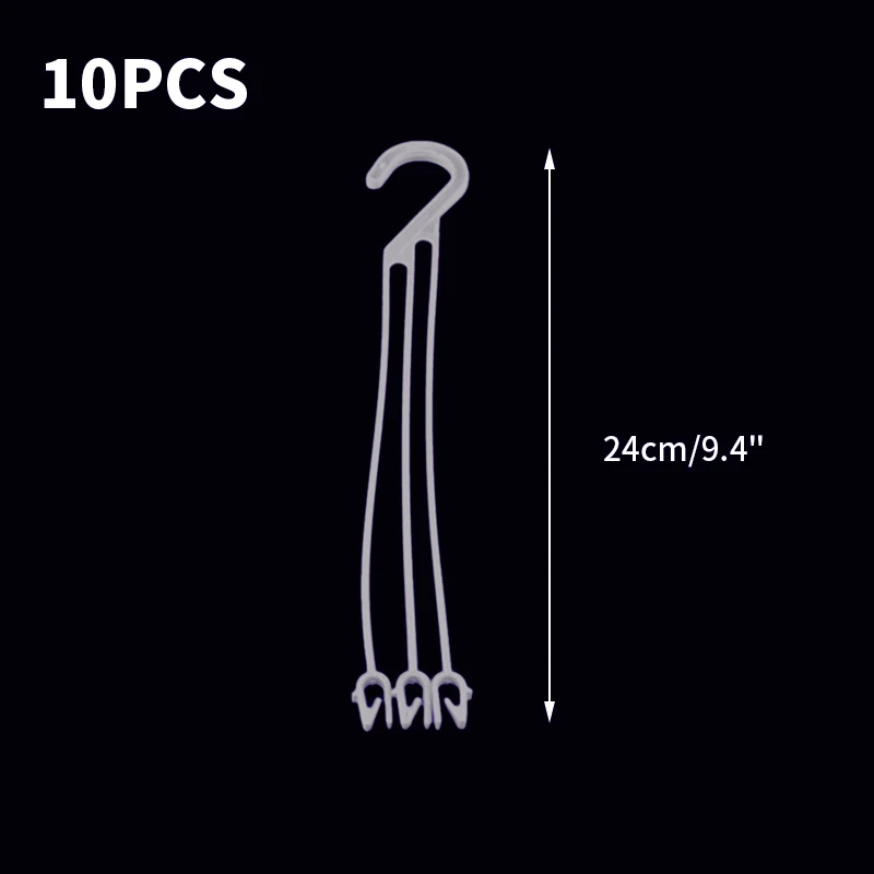 Decorative Plastic Hanging Planter with Hooks for Home and Garden Decor, Available in Two Sizes