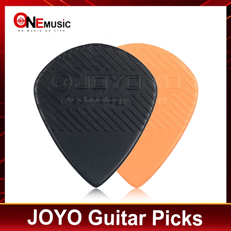 

12pcs/lot JOYO Guitar Pick 1.5mm "Never Give Up Dreams" Thinckness Black/Orange