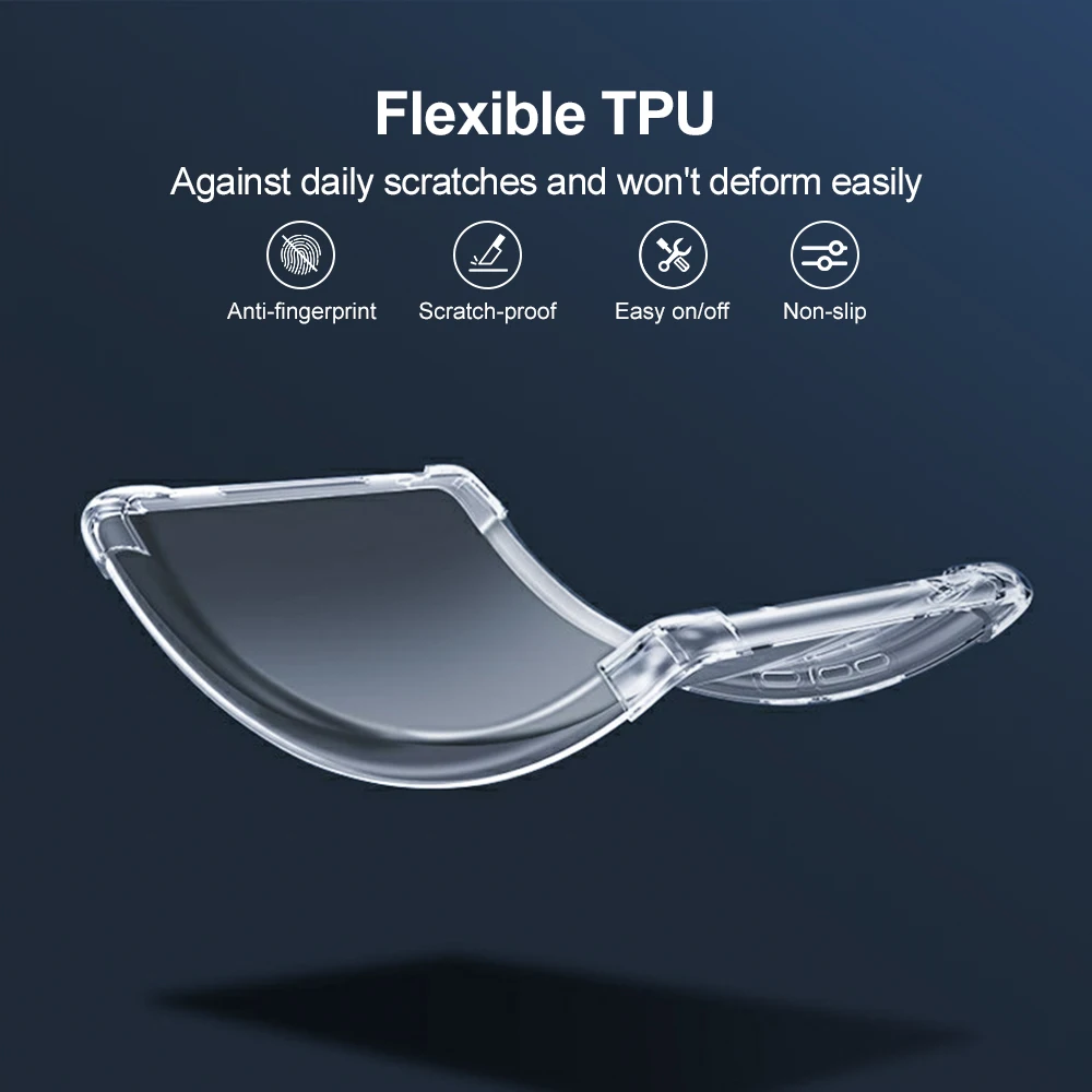 Transparent Soft TPU Tablet Cover - Enhanced Protection and Style