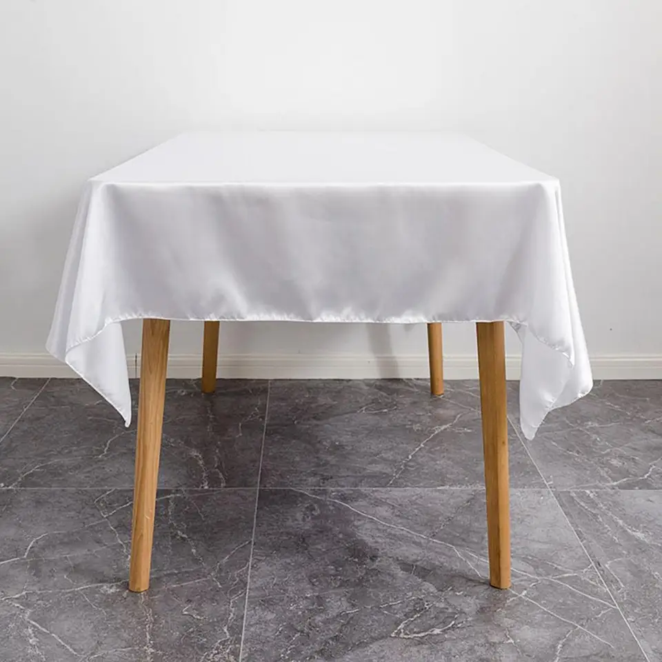 Tovaglie Usa E Getta Bianche 10 Pezzi - Plastica PEVA 137x183 Cm, Impermeabili, Per Feste E Matrimoni - 5