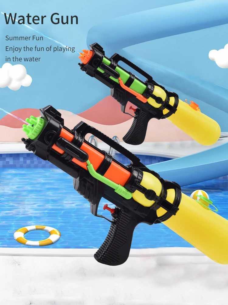 Children's toy water gun, press to spray water, summer outdoor beach swimming pool long range battle game toy 6