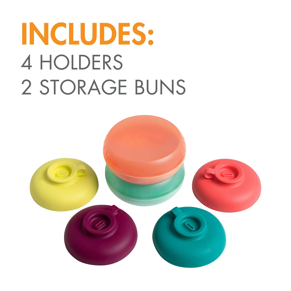 Drip-Proof Popsicle Rack Silicone Drip Free Popsicle Holder Reusable Portable Protector Bracket Kids Ice Cream popsicle rack