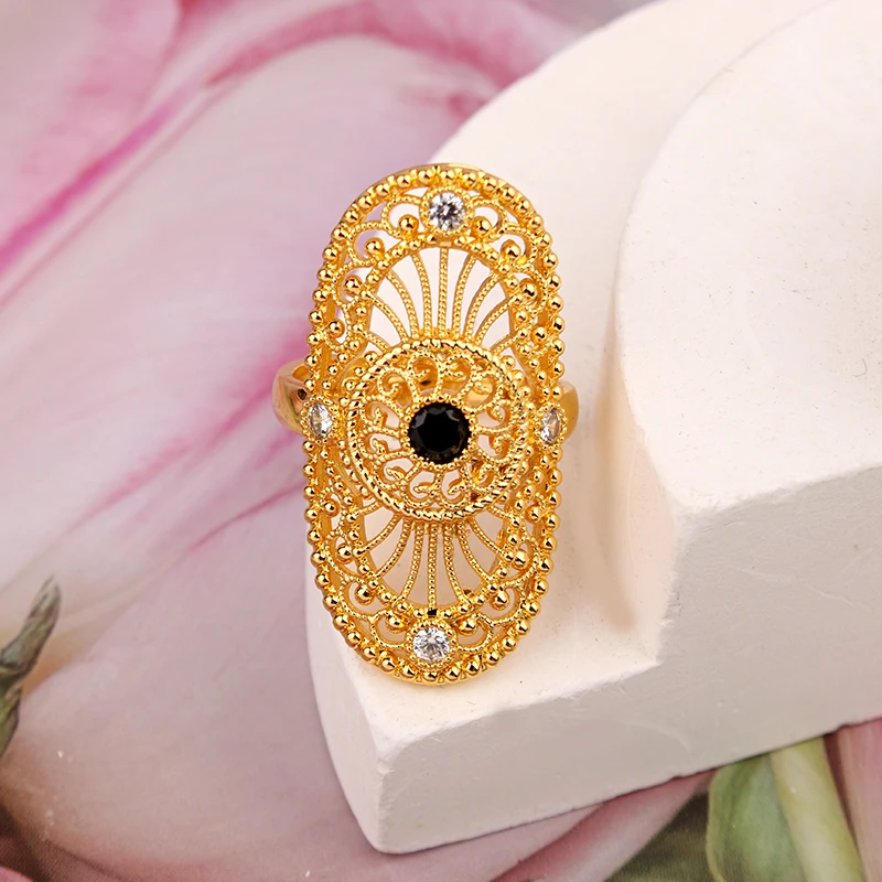 Latest 22k Gold Umbrella Ring Designs with Price | BISGold.com
