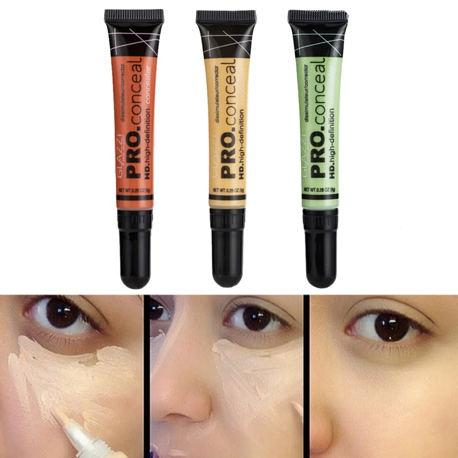 thumbnail image 1 of Base de maquillaje líquida Hose, iluminador, corrector, herramienta de belleza, corrector, regalos de fiesta 2024, nuevos regalos, 1 of 4