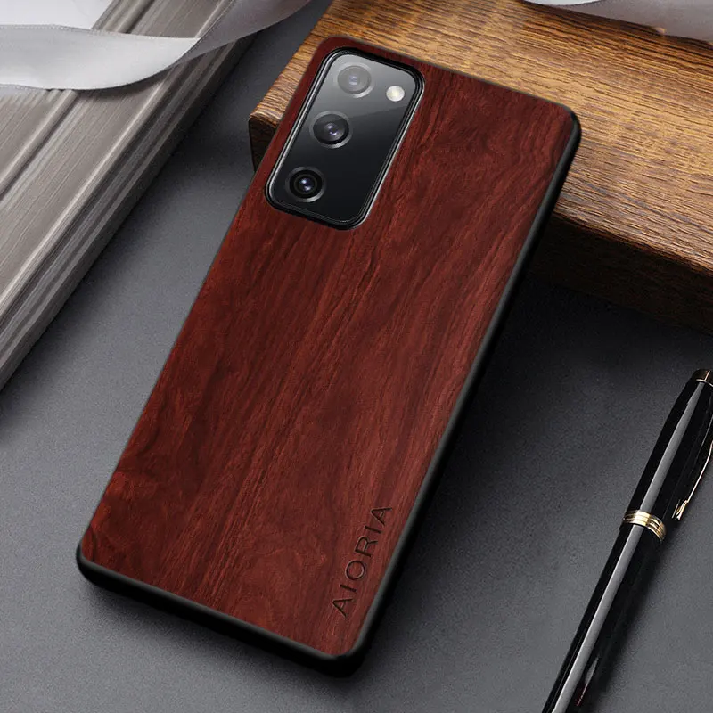 Case for Samsung Galaxy S20 FE S20 ultra Plus wood Pattern PU leather skin cover phone case leather phone case leather wallet case leather case