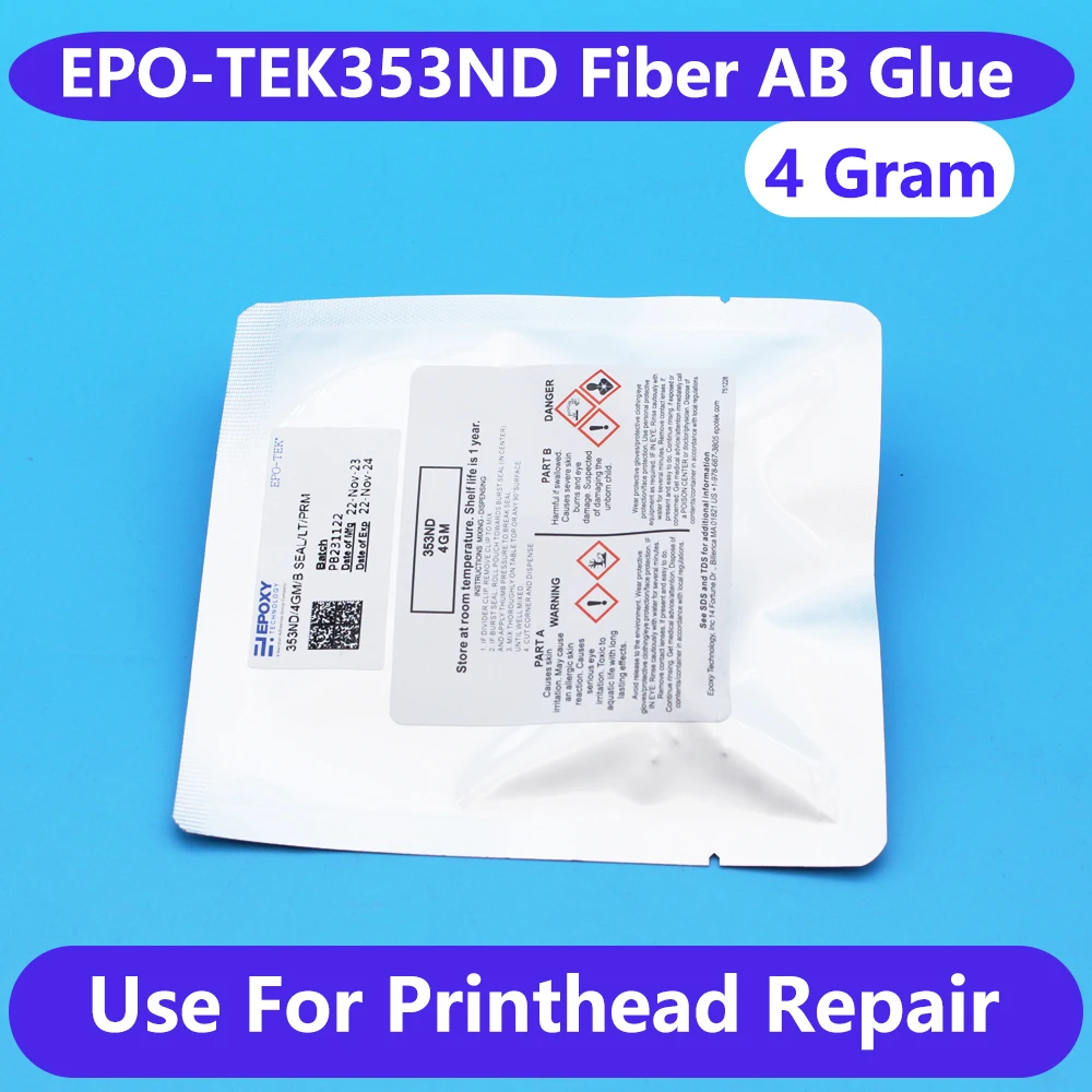 Printhead Repair EPO-TEK353ND Glue Fiber Optic Curing Two