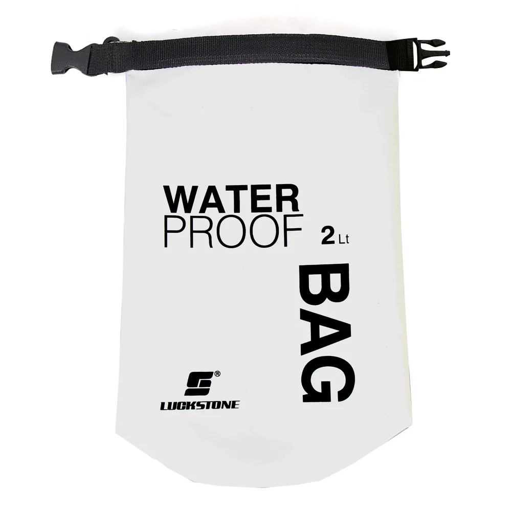 2L/5L/10L/20L/40L PVC Waterproof Dry Bag Rafting Phone Pouch Outdoor Diving Foldable Storage Beach Swimming Bag for River Ocean