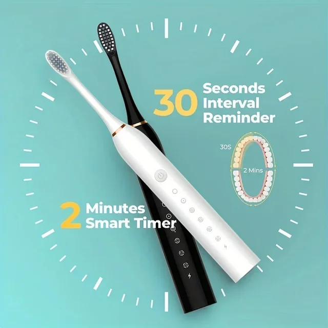 Automatic Electric Toothbrush Charging Six-speed Automatic Toothbrush Adult CHILDREN'S Universal Soft-bristle 3