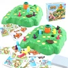 9Pcs New Rabbit Trap Puzzle Toy Children's Dual Play Multiplayer Board Game Competition Parent Child Interactive Strategy Game 4