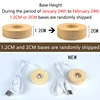 5cm Lilo and Stitch Disney Unique 3D Crystal Ball Lamp LED Luminous Crystal Ball Night Light Glass Children's Birthday Gifts Toy 6