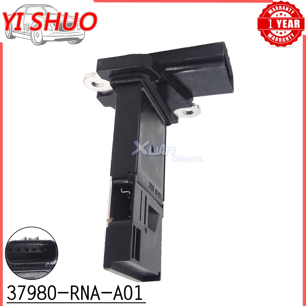 

Датчик массового расхода воздуха 37980-RNA-A01 MAF для Honda Accord Civic Crosstour CR-Z Ridgeline Fit струмент Odyssey Pilot Acura