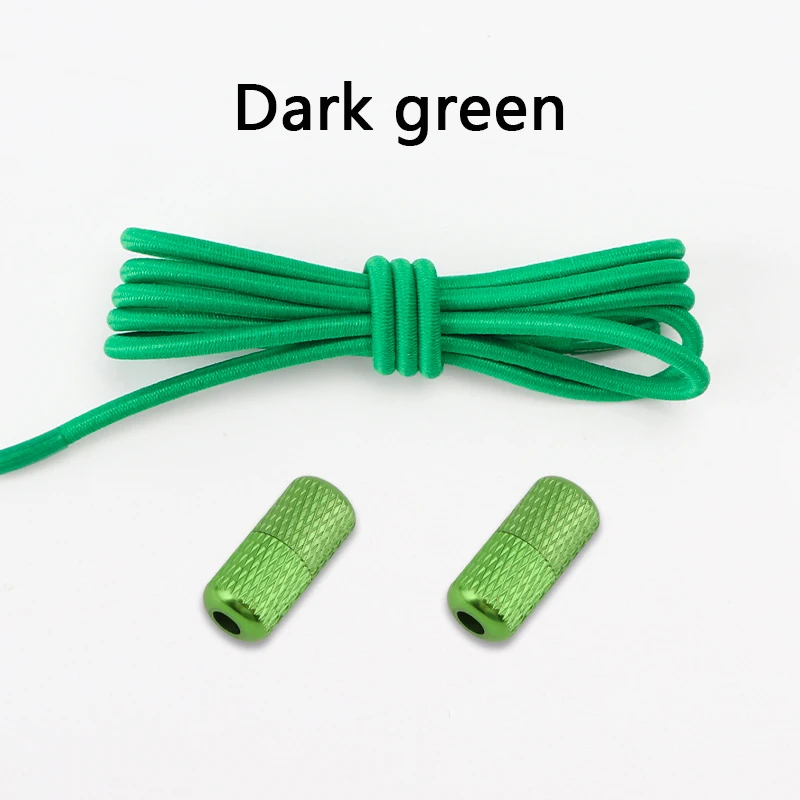 No-Tie Elastic Round Shoelaces for Sneakers - Quick and Easy Rubber Bands for Kids and Adults