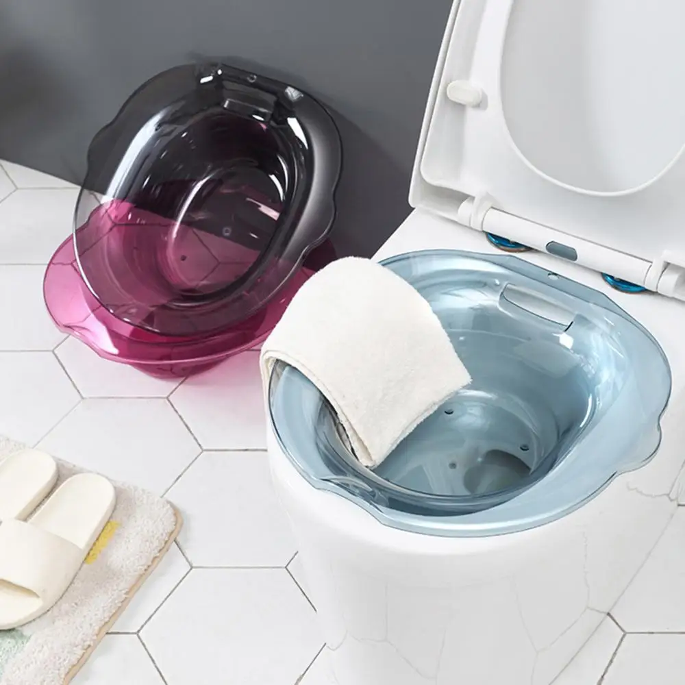 Portable Bidet Bathtub Hip Wash Basin Sitz Bath for Pregnant Hemorrhoid Patient