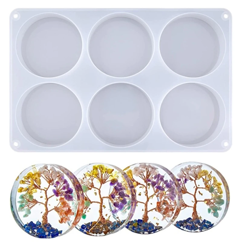 Рисунок 5 - Y51E DIY круглая силиконовая форма для подставок