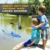 RC Boat 2.4G Remote Controlled Shark Whale Spray Water Radio Controlled Boats outdoor lake swimming pool Toys for boys Children 5